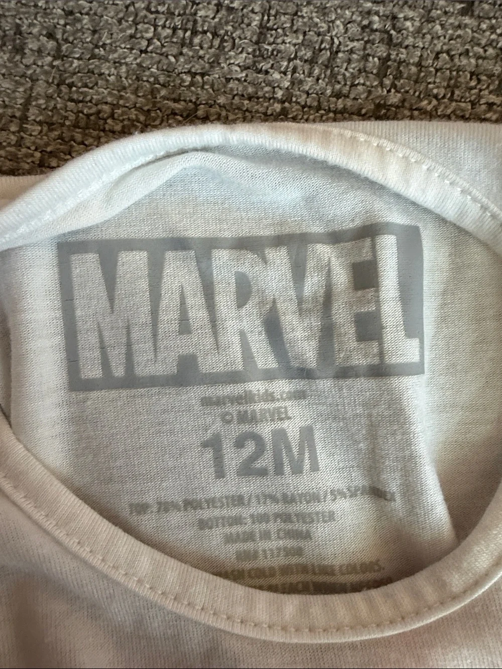 Marvel Captain America White, Navy & Red Girls' Costume Dress - Picture 5 of 6